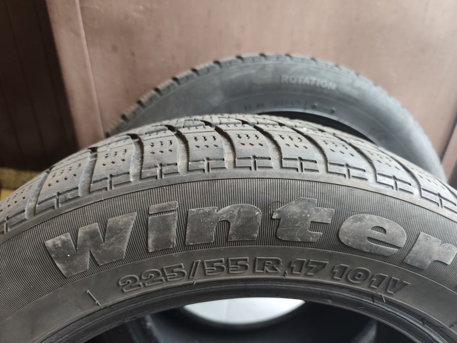 Sprzedam opony zimowe 225/55/17r.