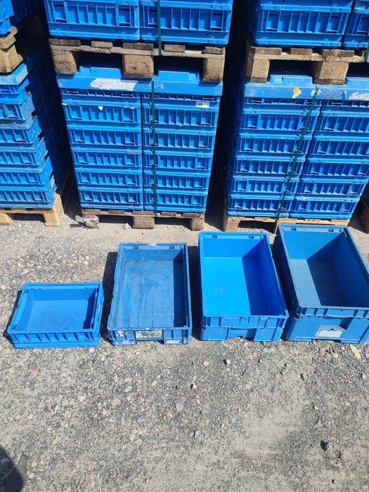 KLT 4314 pojemniki magazynowe skrzynki plastikowe transportowe box