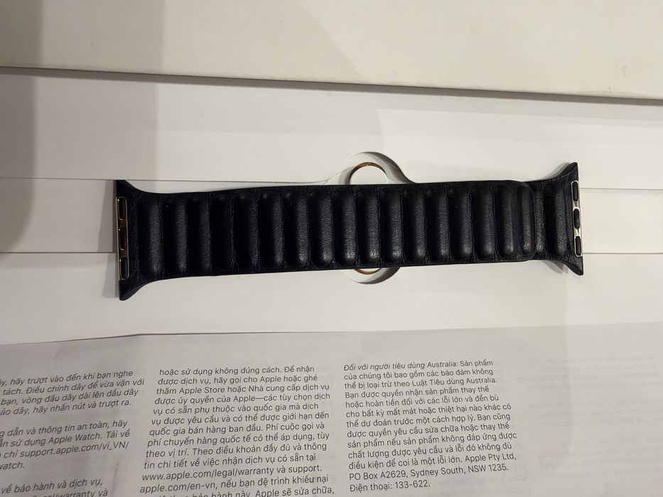Bracelete Apple Watch Leather Link