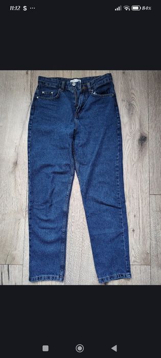 Джинси темно сині MOM FIT