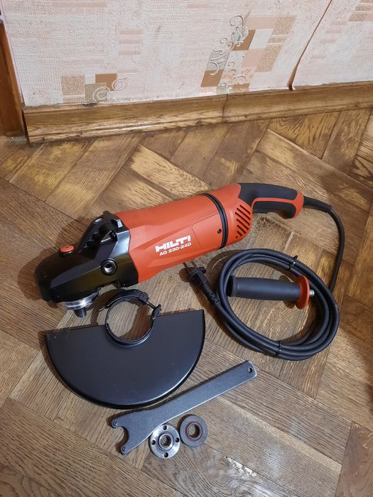 Оригінал,плавний пуск!!Болгарка Hilti AG 230-24D,2400 вт