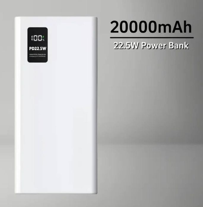 Павербанк Power Bank Hinne 20000/10000 mAh 22,5 Вт швидка зарядка