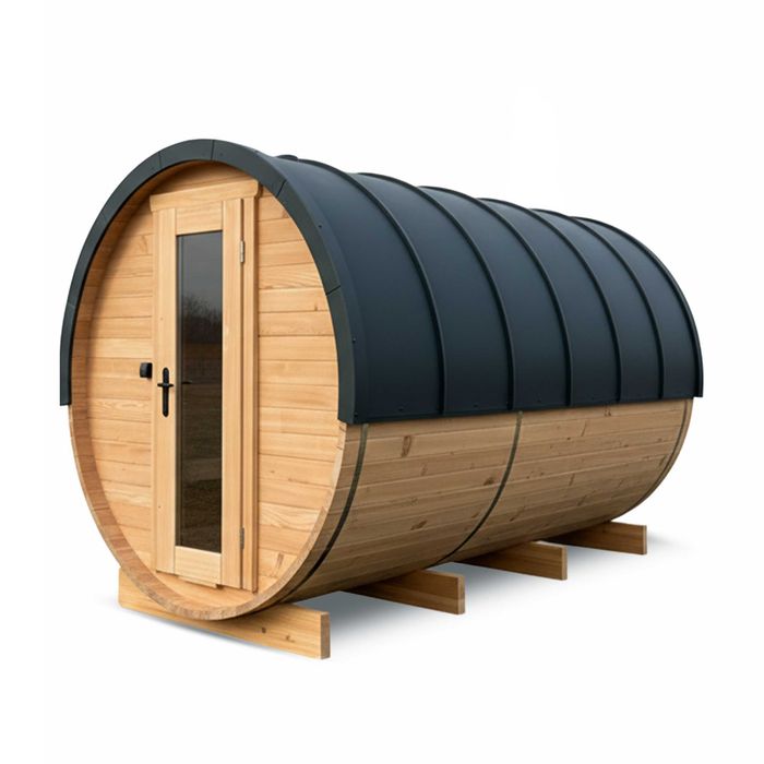 Sauna ogrodowa beczka drewniana sauna rozmiar XL 1