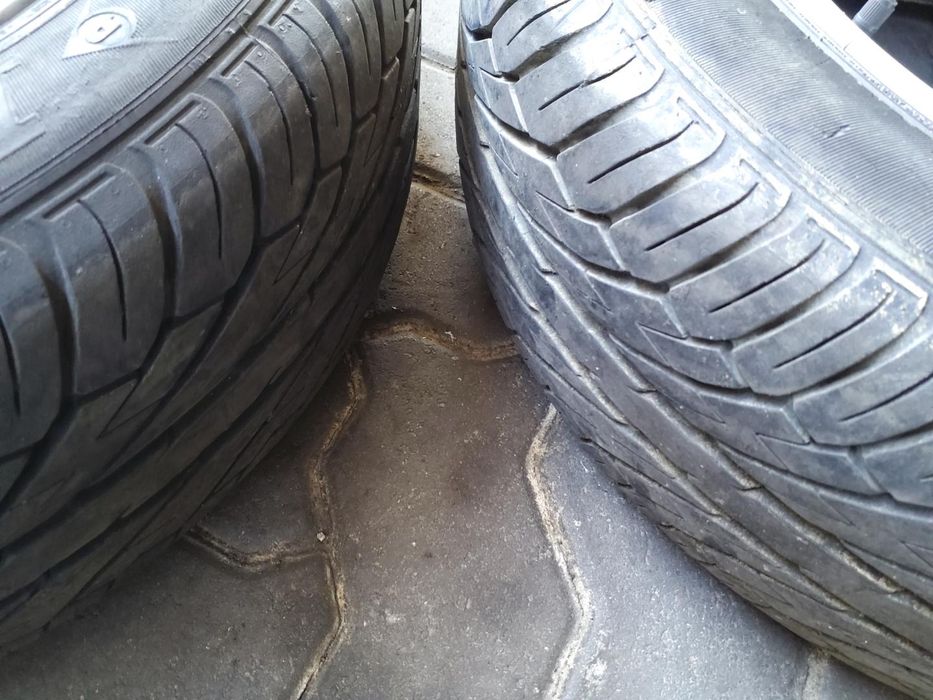 Jantes Nissan R16 Com Pneus 205/60 Furação 5X114.3