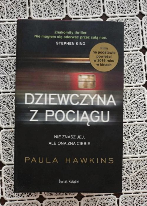 "Dziewczyna z pociągu" Paula Hawkins w twardej oprawie