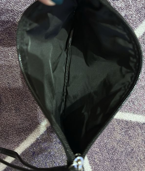 Torba Victoria’s Secret czarno-srebrna