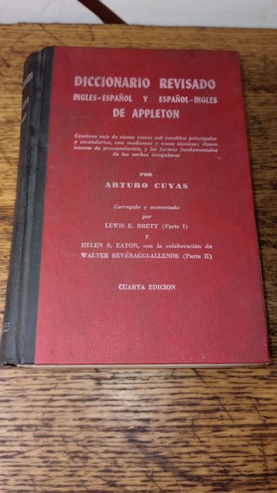 Diccionario Revisado ingles-español y espanol-ingles de appleton