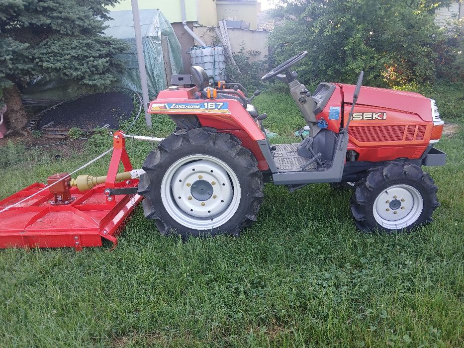 Japoński traktor iseki 4x4 kosiarka mulczer 4x4