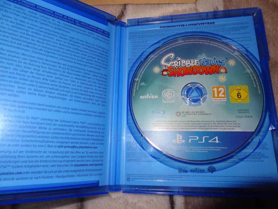 + Scribble NAuts Showdown + gra na PS4 bdb