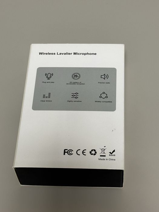 Микрофон петличный беспроводный для iPhone