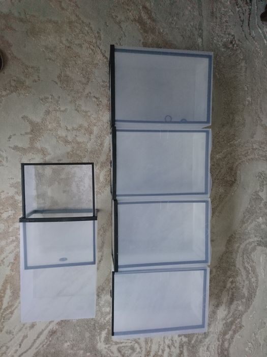 Pojemniki na buty obuwie 5szt