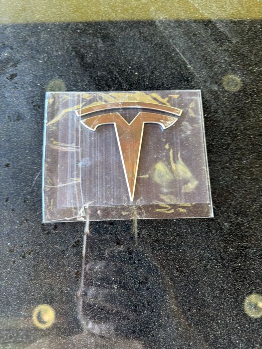 Znaczek  emblemat tesla 3