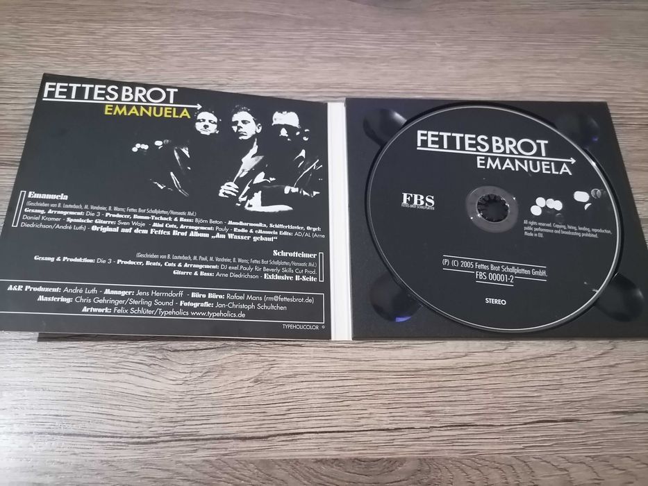 Fettes Brot – Emanuela CD (774)