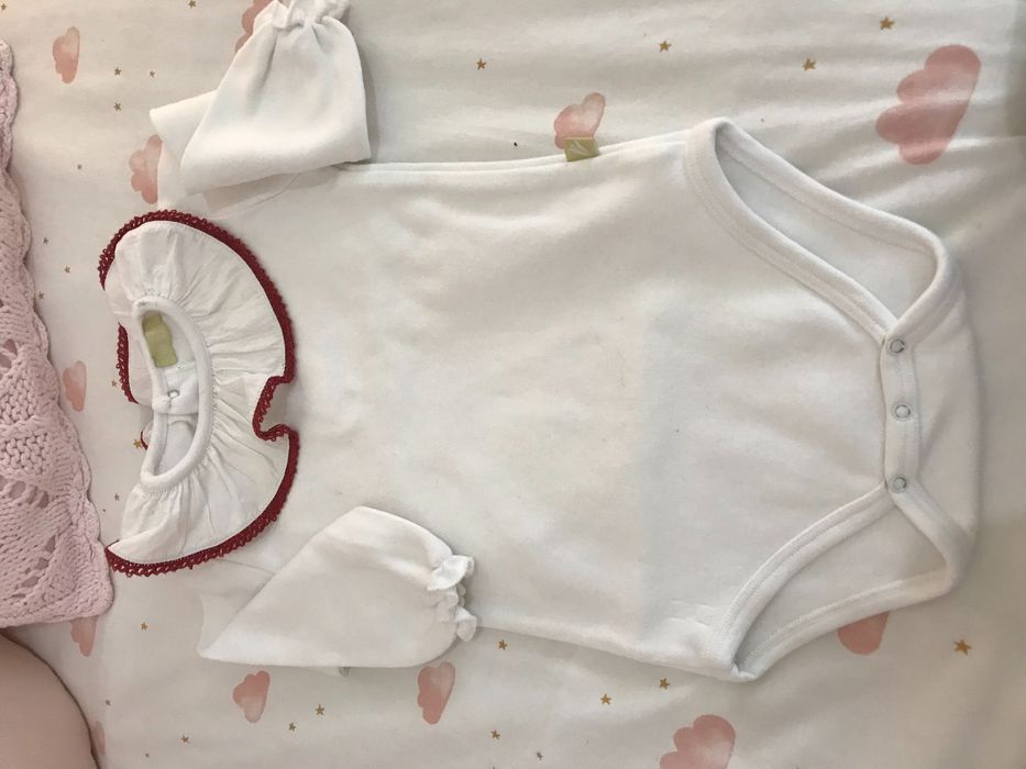 Body com gola para bebé da Alecrim (18 meses)