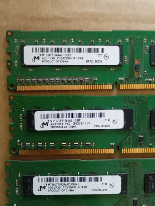 Karta pamięci DDR3 4GB