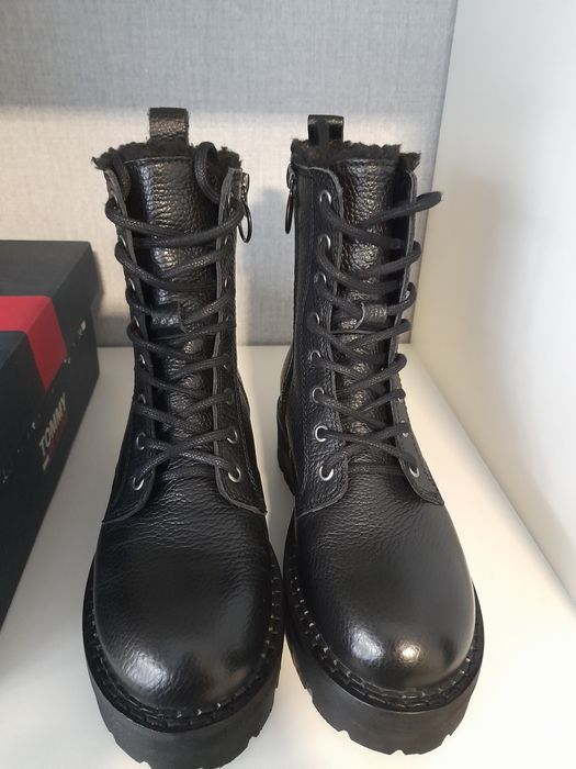 Ботинки кожа зима Tommy Jeans