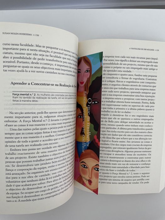 A vantagem de ser mulher