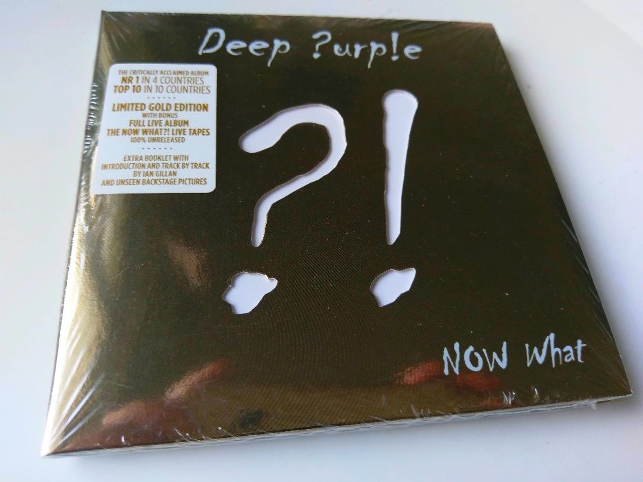 2xCD_Deep Purp!e 2013 ‎– Now What?! /Limited Edit, Gold Edit/_ЗАПЕЧАТА