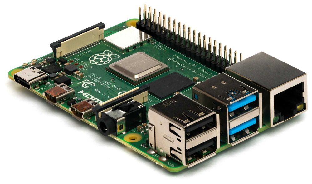 Raspberry Pi 4 Model B 1GB одноплатний комп'ютер
