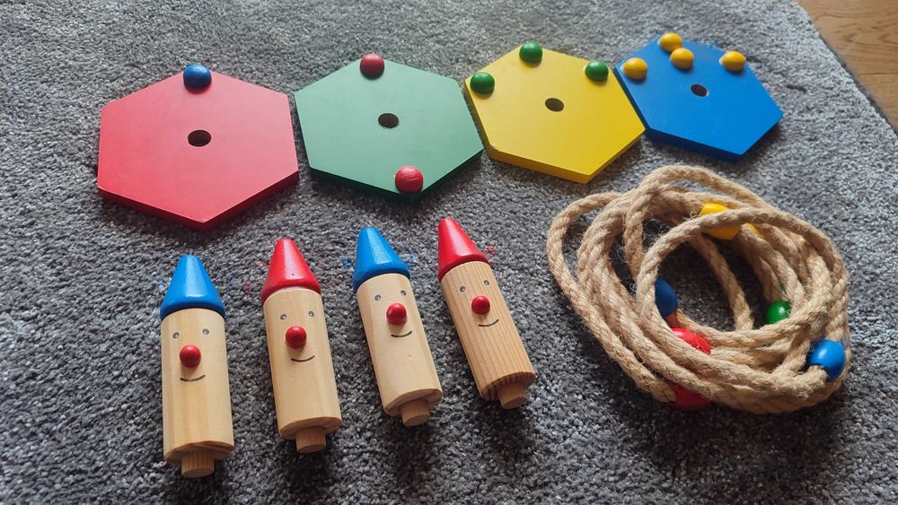 Jogo das argolas | jogo educativo (a partir dos 3 anos)