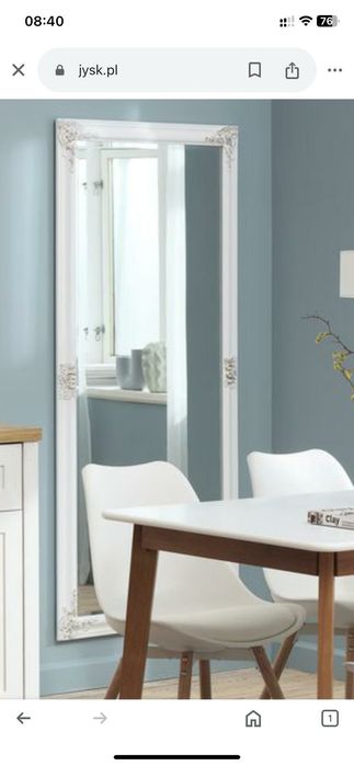 Lustra biale - scienne, nowe "RUDE"