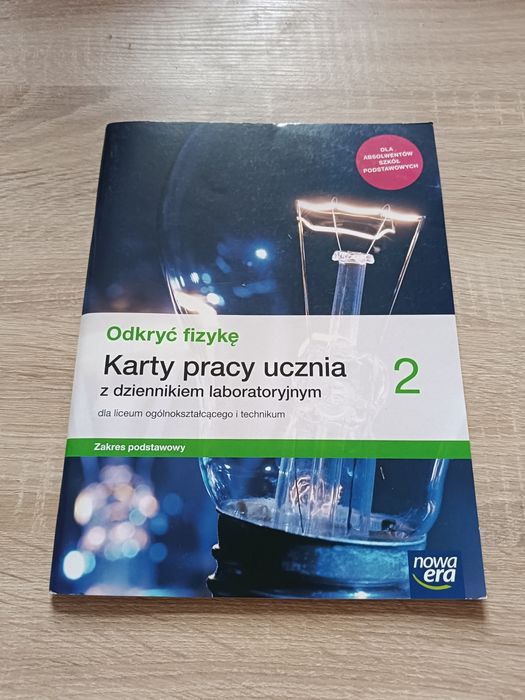 Karty pracy z fizyki dla szkół ponadpodstawowych