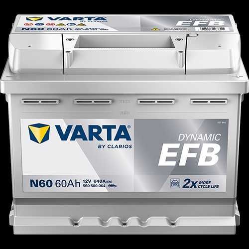 Akumulator VARTA Blue Dynamic EFB START&STOP N60 60Ah