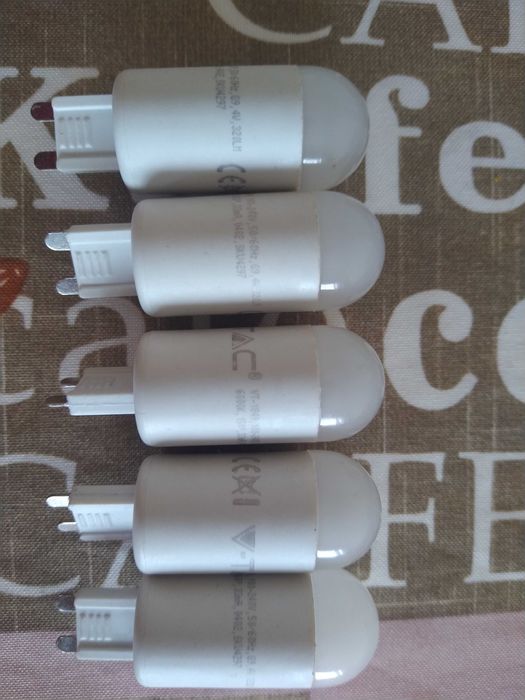 10 Lâmpadas Led G9 luz branca 4w