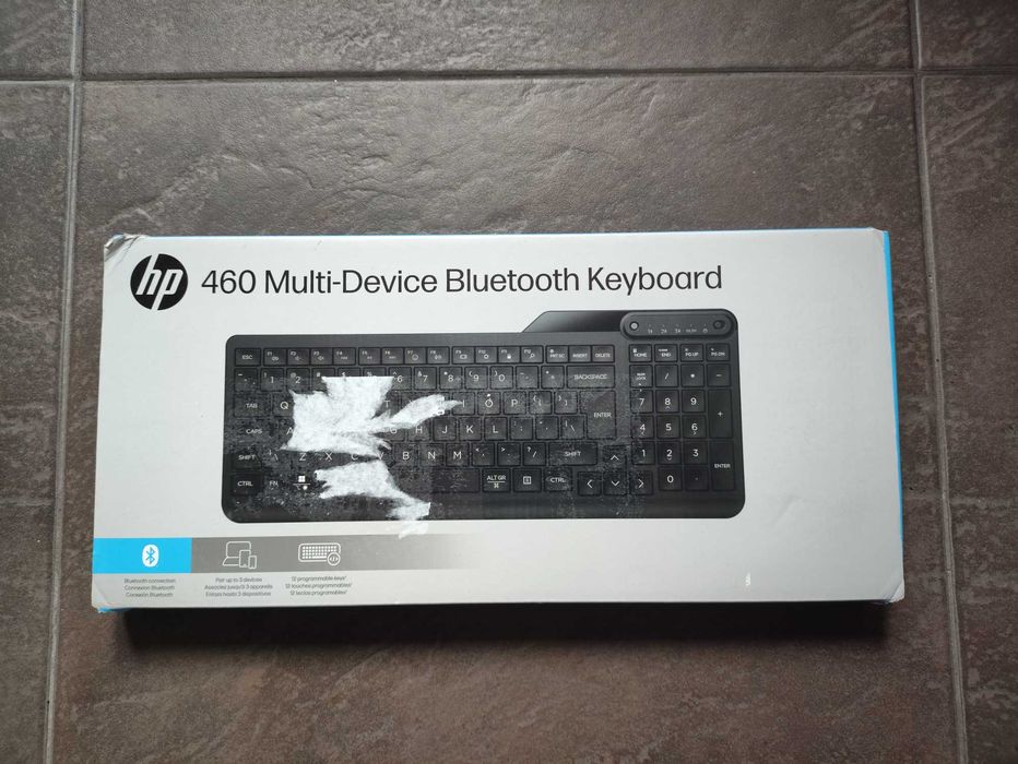 Teclado Sem Fios HP 460 Bluetooth (ISO PT) Novo na caixa