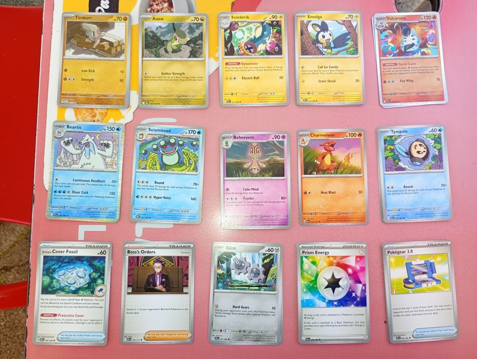 Cartas Pokémon originais