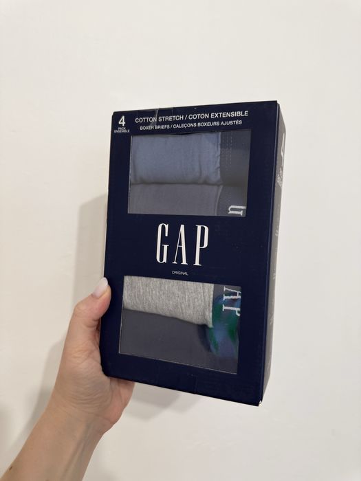 Чоловічі труси боксери GAP Cotton Stretch Boxer Briefs 4 оригінал