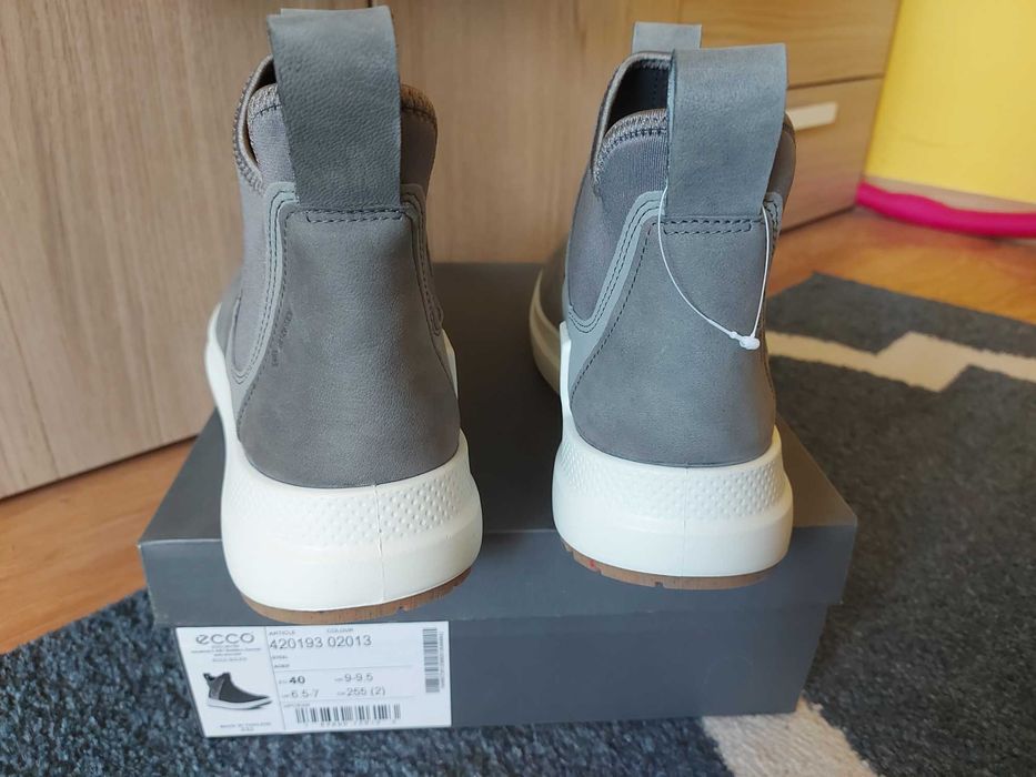 Buty ecco solice damskie szare 40 NOWE