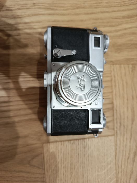 Aparat kiev 3 z 1955r. Zestaw