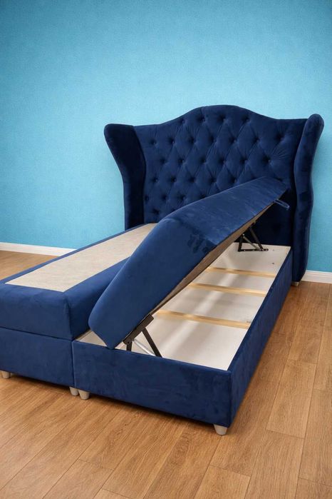 Łóżko kontynentalne 120x200 + Topper GRATIS