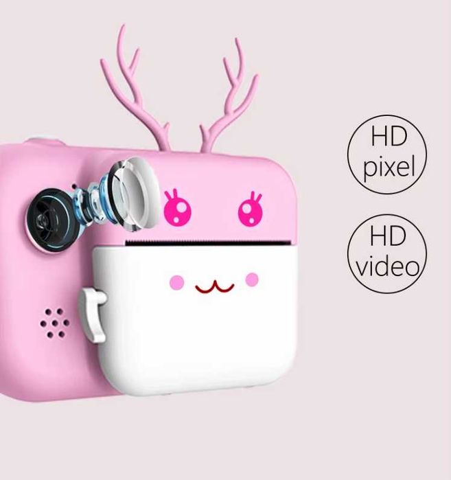 Фотоапарат дитячий з друком термопринтер Детский фотоаппарат с печатью