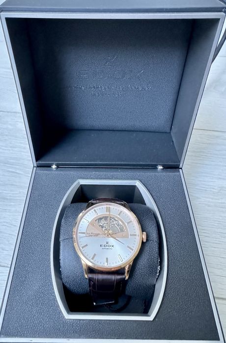 Zegarek  edox open heart les vauberts automatic
