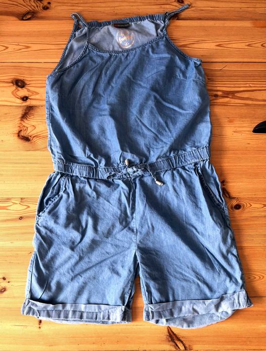 Letni kombinezon z cieńkiego jeansu Street One rozm. 38