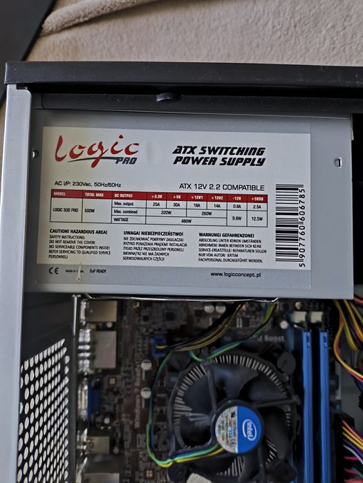 Komputer G460 DDR3 2x2gb 500W
