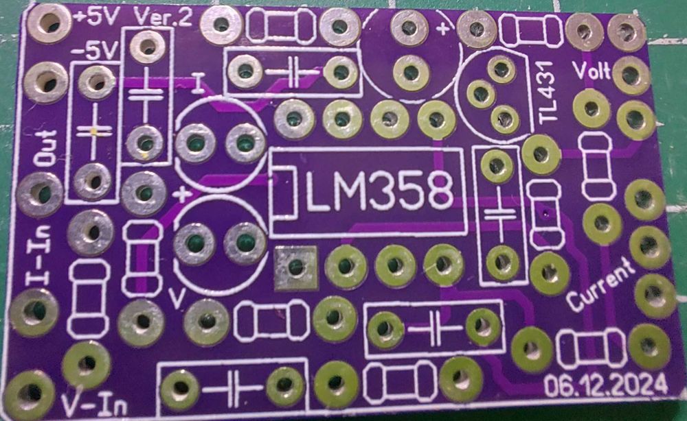 Адаптер для переробки блоків живлення комп'ютера в регулюючий - LM358.