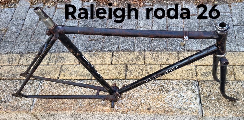 Quadros de bicicleta pasteleira roda 26x1.3/8 Nacional /Raleigh/Ucal