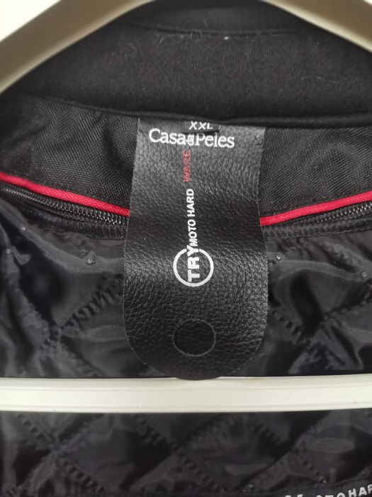 Casaco motard mulher casa das peles