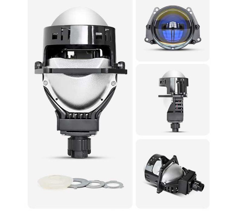 Світлодіодні Bi LED Лінзи 2.5-3.0 дюйми двохчипові 12-24v