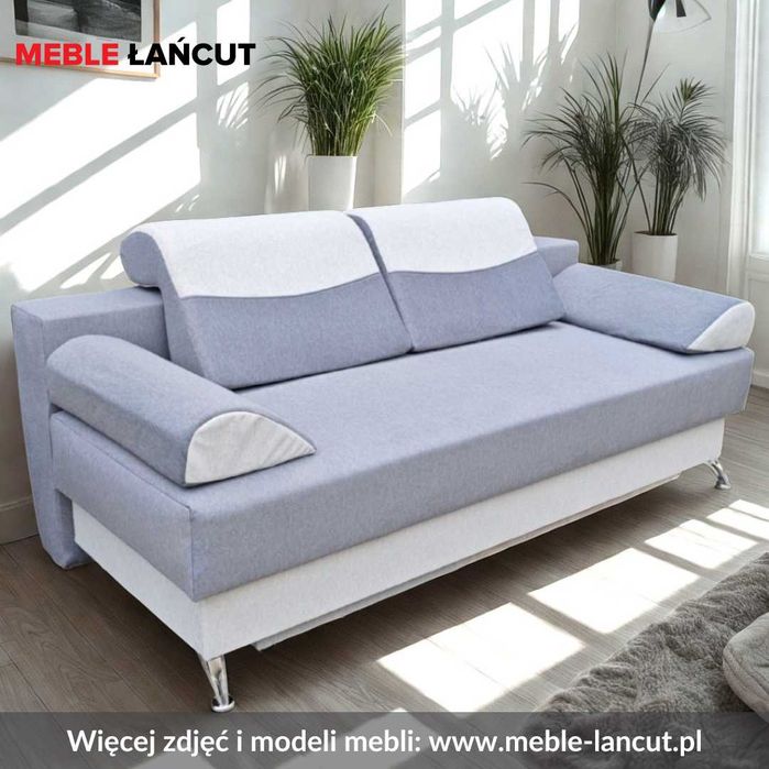 Kanapa Sofa Kamila. Gruby Bonell. Automat, Producent, 140x200,