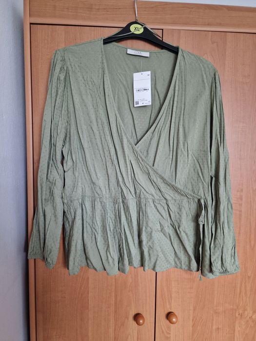 Nowa bluzka C&A r.52 wiskoza plus size