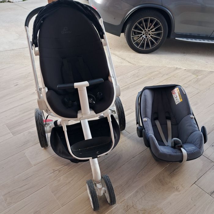 Carrinho de passeio Quinny Mood + ovo MaxiCosi