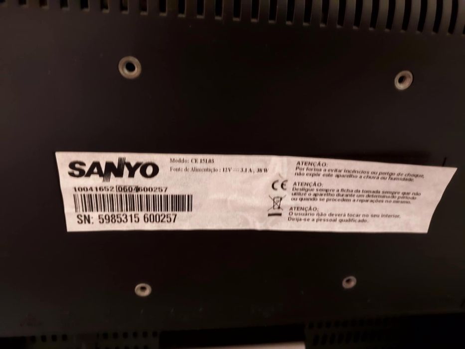 Televisão marca Sanyo 19 polegadas