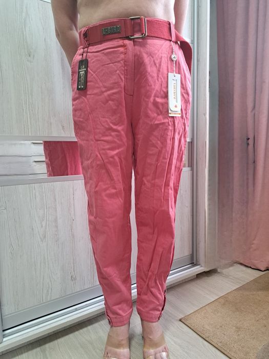 Котонові брюки на резинці