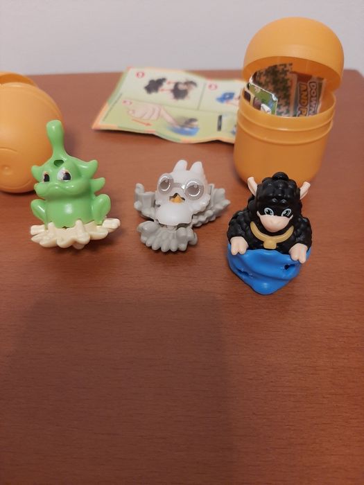 Kinder figuras Natal, Harry Potter, dragão bonecos