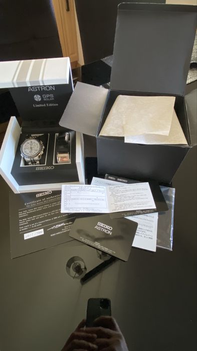 Zegarek męski Seiko Astron Solar SSE001J1