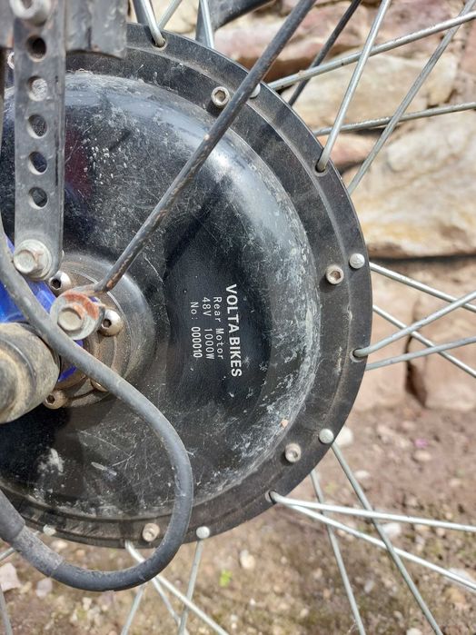 Велосипед електричний 48 вольт 1000 ват